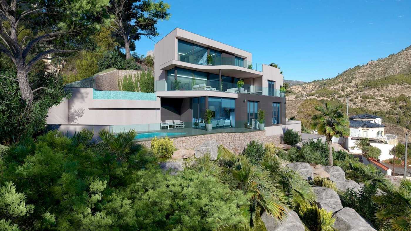 Moderne luxe nieuwbouw project villa Calpe